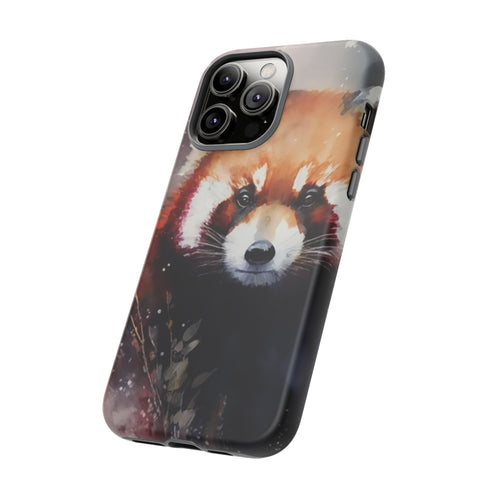 Red Panda in Watercolor - Impact Resistant Phone Case